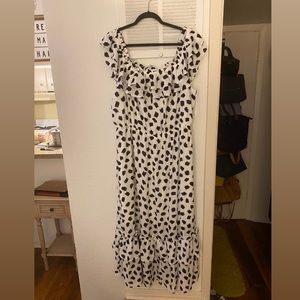 Lane Bryant | 22/24 | B/W Print Dress